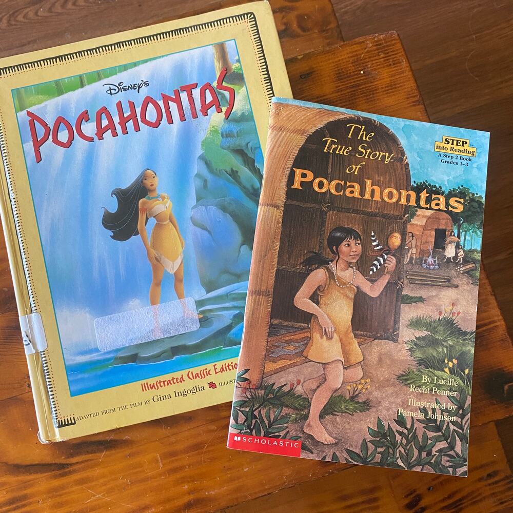 Vintage Bundle of 2 Pocahontas Books